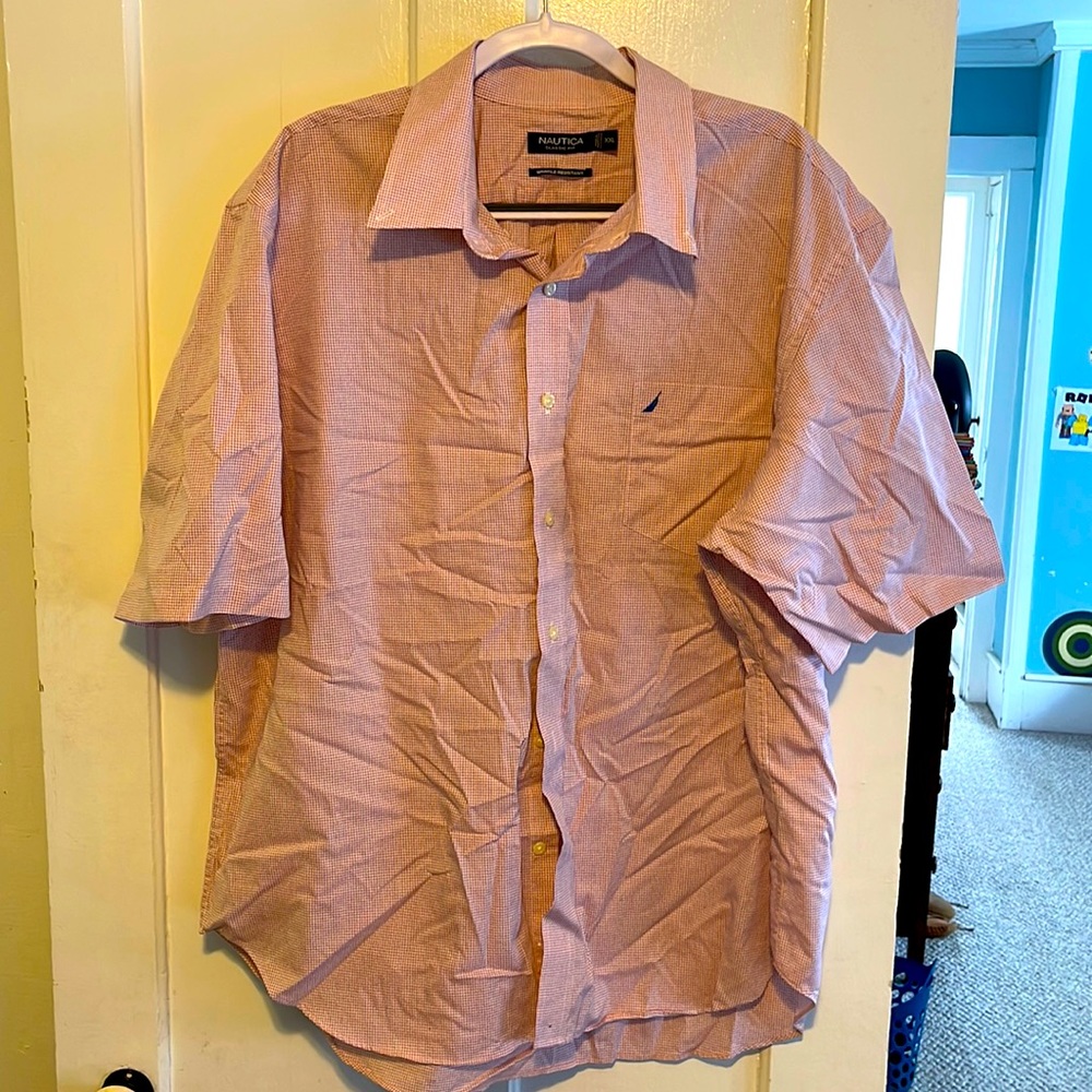 XXL Nautica button down shirt sleeve